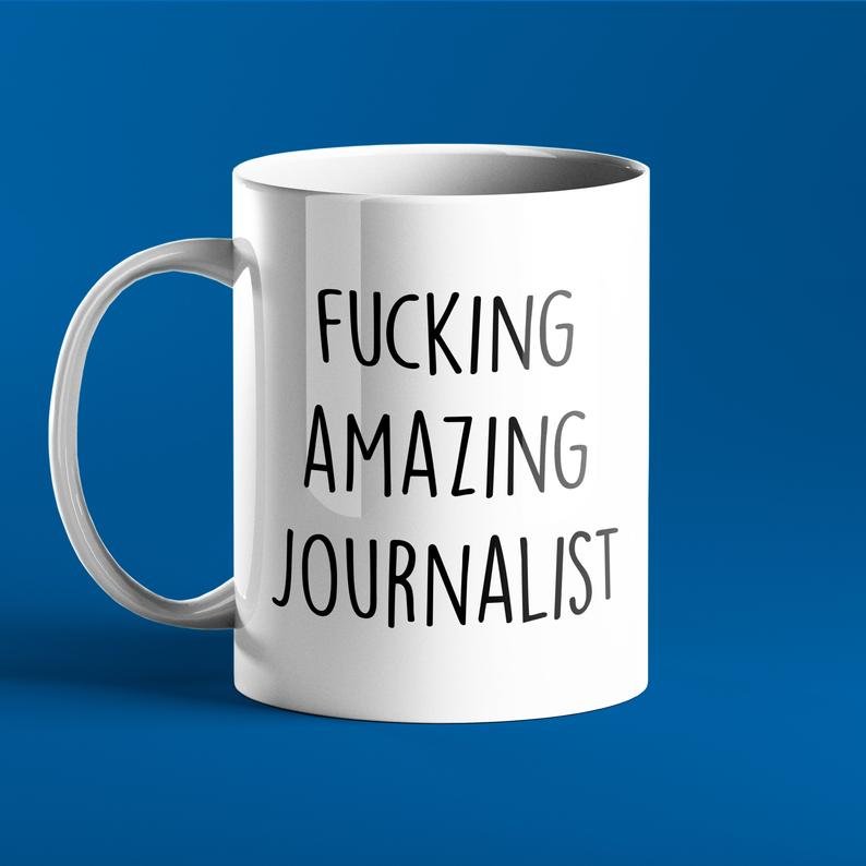 Fucking Amazing Journalist Mug - Prickly Cards